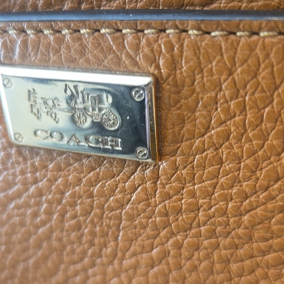 Coach crossbody bag in orange - Picture 2 of 4